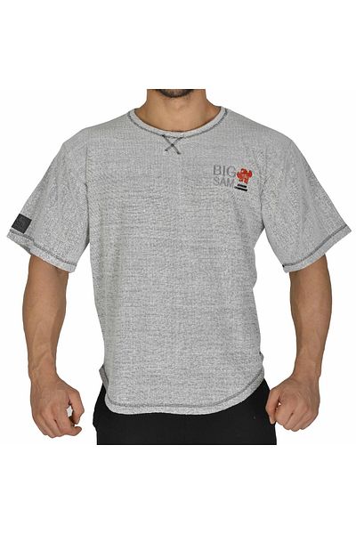 Big Sam Ecru Towel Training T-Shirt 3201