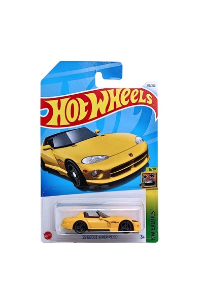 HOT WHEELS 92 dodge viper rt/10