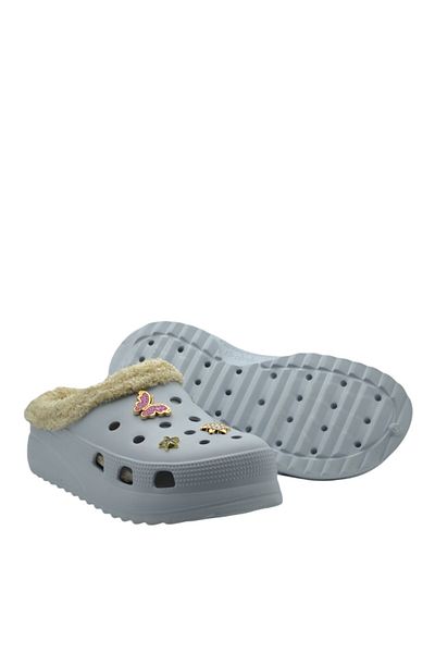 LİVA SHOES Γυναικείες Παντόφλες Σπίτι Furry Stone Eva Χειμερινές Ορθοπεδικές Παντόφλες