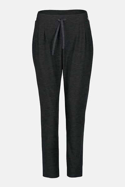 Tchibo Women Sportswear Fit Drawstring Training Pants, Charcoal