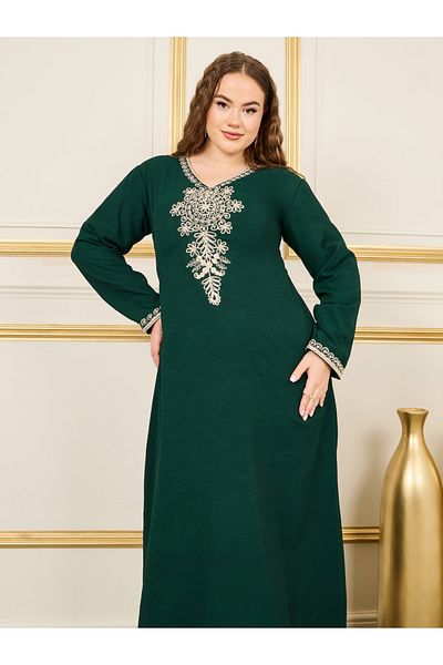 Maxim Creation By Styli Plus Handwork Thread Embroidered Jalabiya