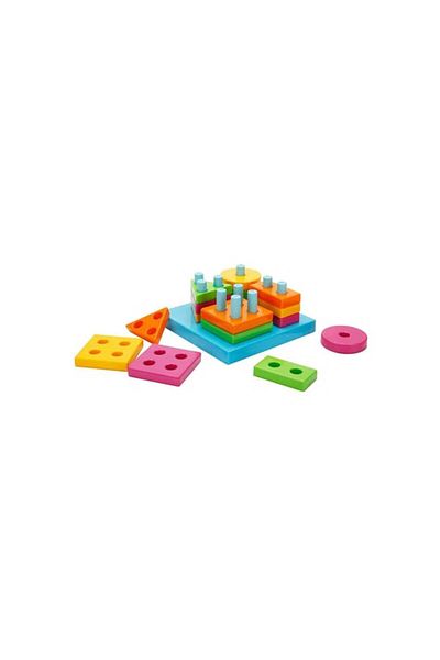 Tıfıl Toys Ae-1410 لغز الأشكال الهندسية