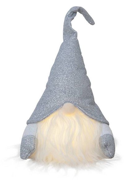 Eglo 411469   "Joylight" Led Plastic Textile Fabric - Silver-White Dwarf, 28cm High