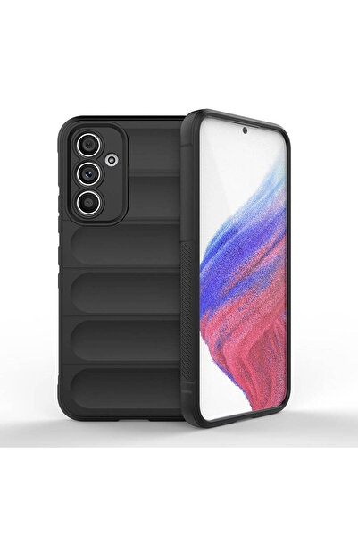 Ahlttiba غطاء متوافق مع هاتف Galaxy A54 مصنوع من السيليكون العرقي مع تصميم سط...