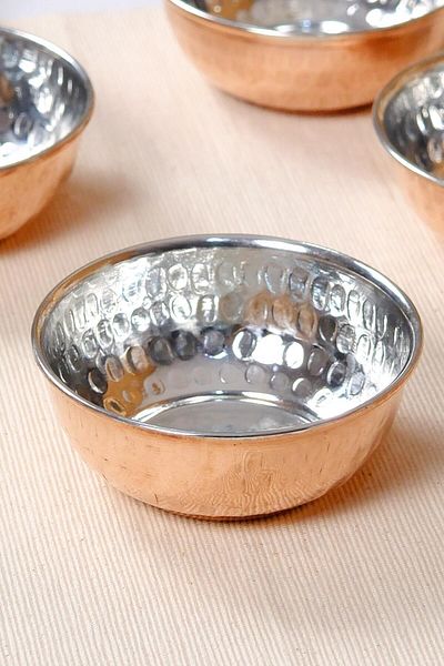 GÜR BAKIR 1 Copper Breakfast Snack Plate