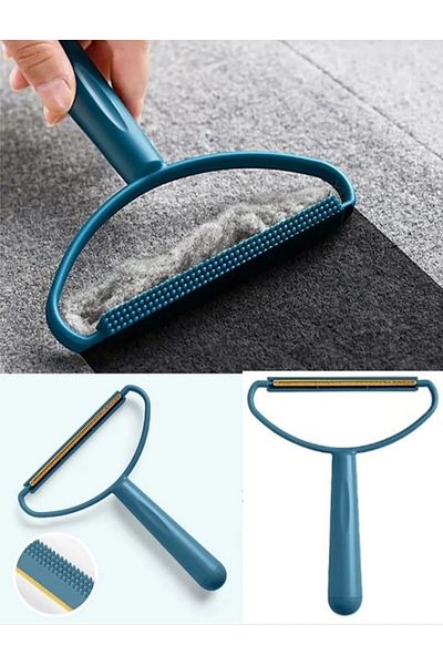 evinizin vitrini Lint Collector Sweater Cardigan Carpet Plastic Fabric Lint Removal Double Sided Clothes Lint Collector