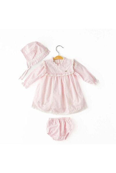 Babydola Kız Bebek Pamuklu Set 3 Lü - 13509