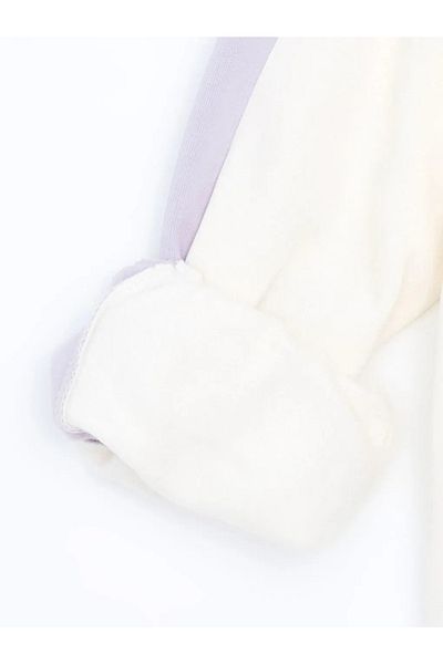 LC Waikiki Φούτερ για κορίτσια με κουκούλα LCW Kids Cream