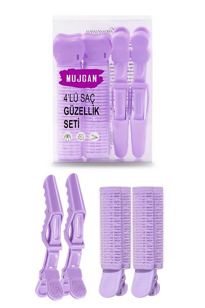 MUJGAN Hair Styling Set of 4 – Stylish and Easy to Use