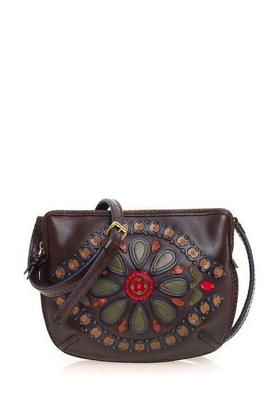 GÖN Sutu Brown-Multicolor Women's Crossbody Bag 118 Sutu