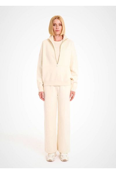 Knitss Tricotaj din bumbac organic crem