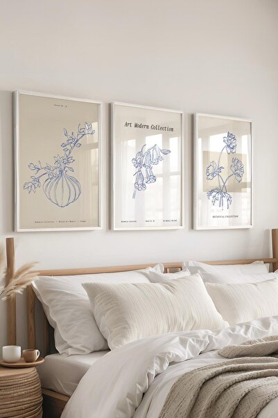 Postifull Set de pictură cu cadru, 3 bucăți de cadru alb și set de postere cu...