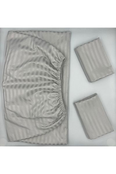 pınarhome collectıon High Corner Deep - Satin Elastic Wardrobe and Clamshell Pillow Case (Latest Trend)