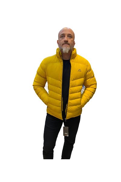 DYNAMO Men's Mustard Waterproof Lined Puffer Jacket