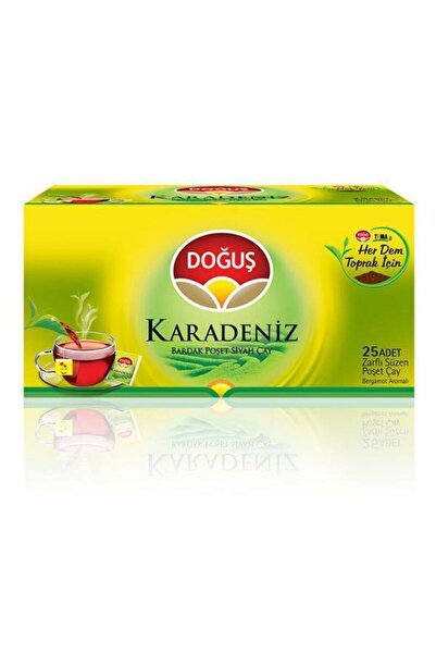 Doğuş Doğuş Black Sea Cup Poseş Tea - 25Pcs X 12 Pieces