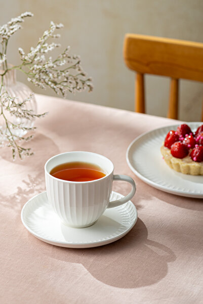 Genel Markalar İstanbul Porselen Beray 2 Parça Çay Fincan Takımı 230 ml