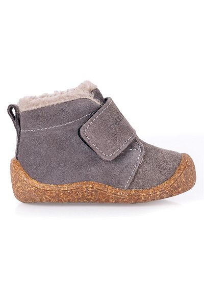Merli&Rose Cizme Taupe din piele intoarsa First Step pentru bebelusi - 101-21P