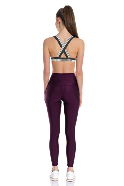 Pulsar Leggings strălucitori Prune
