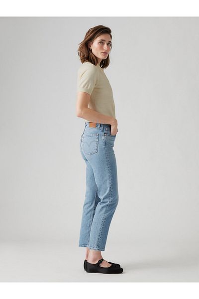 Levi's 501 Crop Local Tr No Rush Pantaloni de damă albastru din denim A7739-0018