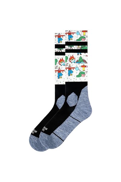 American Socks Κάλτσες Leaf Me Aln Snowboard