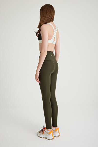 Pulsar Push Up Leggings Khaki