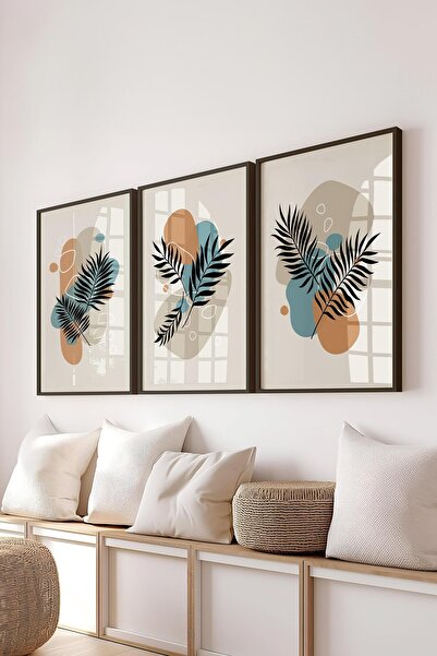 Postifull Set de picturi cu rame, 3 bucăți de rame negre și set de postere cu...