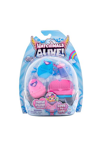 Hatchimals   Alive High Chair Purple-Pink 6067740 - 20143350