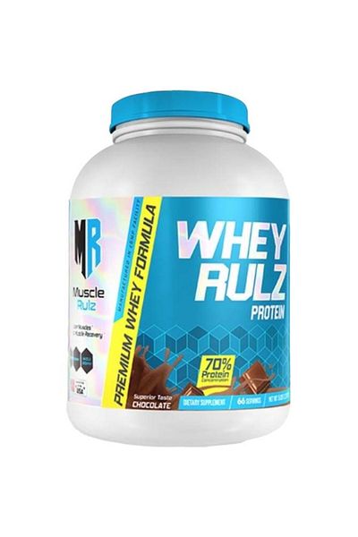 Muscle Rulz Whey Rulz, Chocolate, 5 LB