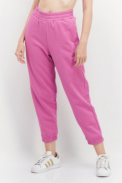 adidas Women Sportswear Fit Embroidered Logo Training Pant, Purple