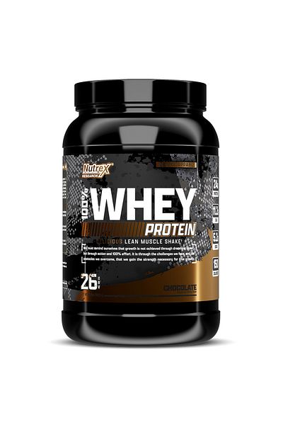 Nutrex Research 100% Whey, Chocolate, 2 LB