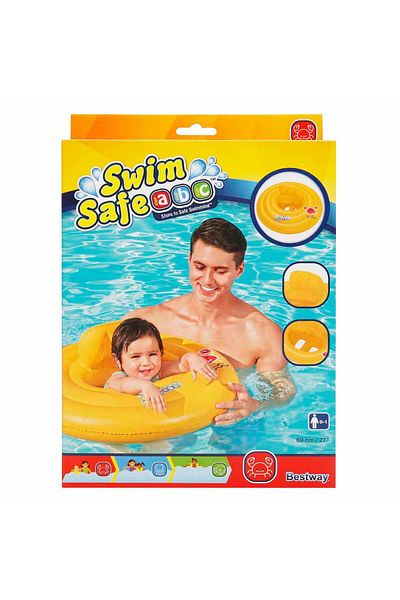 BESTWAY 3-Ring Baby Ring with Seat 69 cm