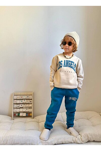 Jolly Kids Σετ φούτερ με στάμπα για αγόρι