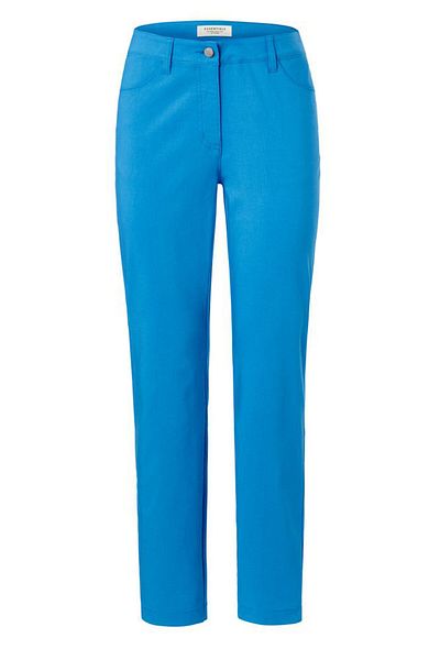 Tchibo Women Skinny Leg Plain Pants, Blue