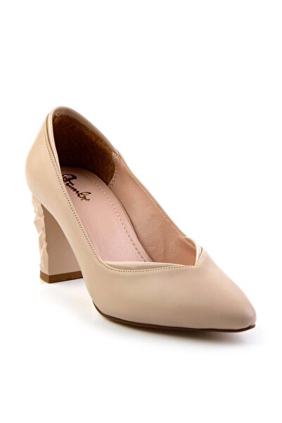 Bambi Nude Nude   Kadın Klasik Topuklu Ayakkabı K01674230009