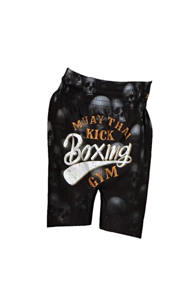 DO-SMAI Dijital Baskılı Danger Fitness Boks Muay Thai Antrenman Şortu Spor Şort Fgs237