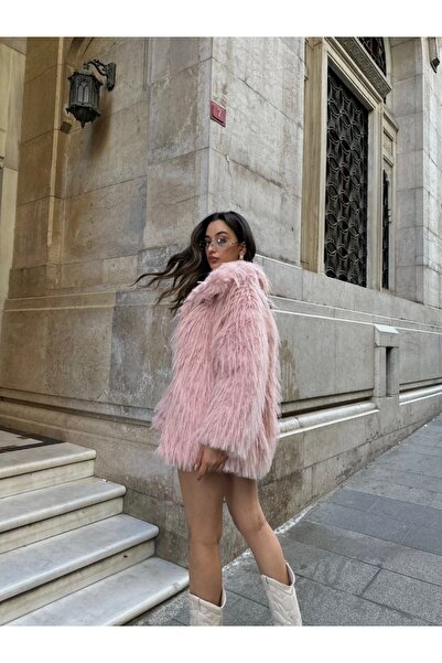 SONREİR SZŐRME KABÁT, HOSSZÚ CSIPKEZSEB RÉSZLET