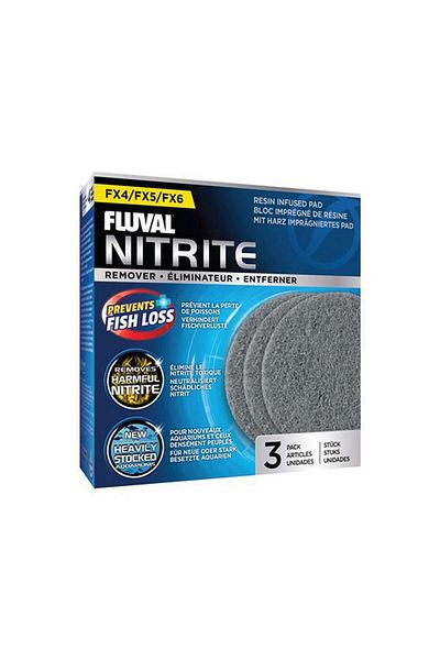 Hagen Nitrite Remover for Fluval Fx 4-5-6 Pack of 3 533132