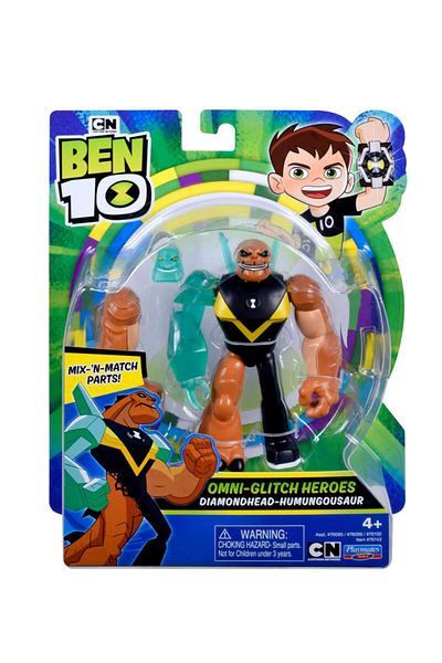 Ben 10 شخصيات Omni-Glitch الأساسية - أبطال Diamondhead-Hummun