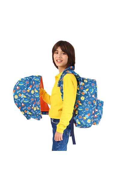 KAUKKO Kids Evolution Space Backpack