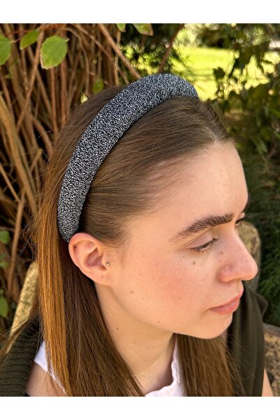 ByMerve Δώρο Πρωτοχρονιάς Κομψή σχεδίαση Ασημένια μαλακή κορώνα