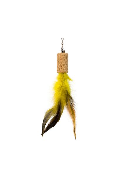 Eastland Furry Clockwork Cat Toy Yellow 4X2.2 cm Gelal