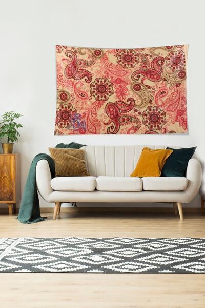 Generic Brand Μοτίβο σάλι Mandala Ethnic Αδιάβροχο βελούδινο υφασμάτινουφα