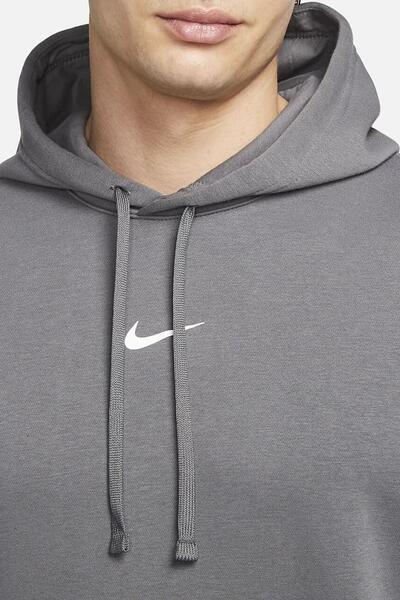 Nike Αθλητικά ρούχα Ανδρικό φούτερ με κουκούλα γκρι ανδρικό φούτερ με κουκούλα γκρι