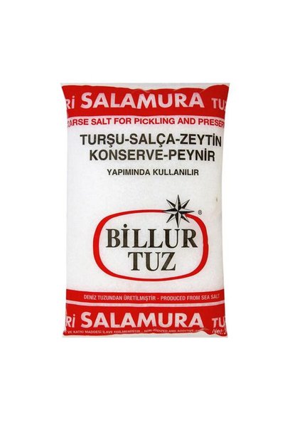 Billur BİLLUR TUZ SALAMURA 3 KG X 5 ADET