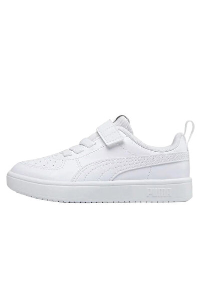 Puma Rickie AC PS 385836-01 Ortopedik Çocuk Spor Ayakkabı BEYAZ