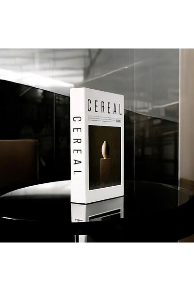 NARİBA Decorative Cereal Vase Book Box