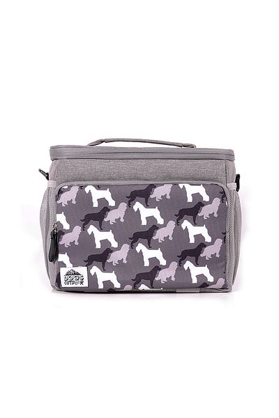 Biggdesign Isolierte Tasche mit grauem Hund
