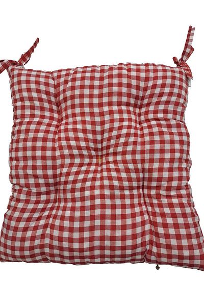 lumma Lu&Ma Picnic Cushion Set - 5 Pieces, 1 Tableware and 4 Lace-Up Cushions