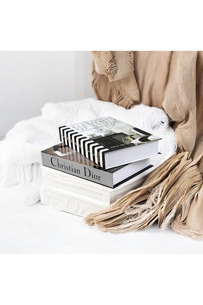 NARİBA Decorative Book Box Set of 2