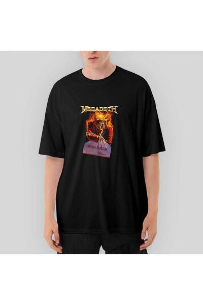 Generic Brand Tricou Megadeth For Sale supradimensionat negru M